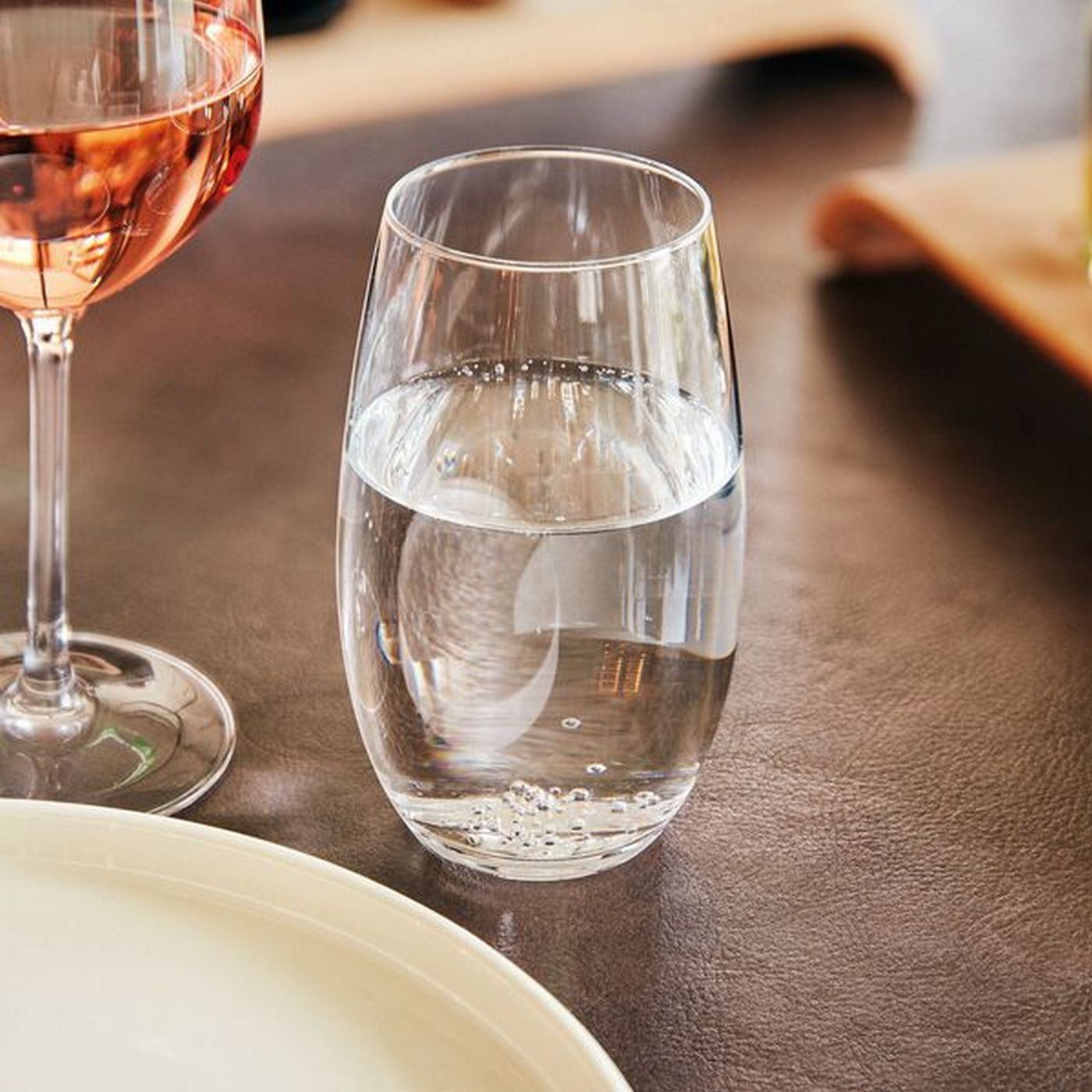 Primary - 6 vasos de agua - Cristalino elegante ultratransparente - 40 cl - Chef&Sommelier