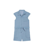 Tuta corta - Denim schiarito - Bambino
