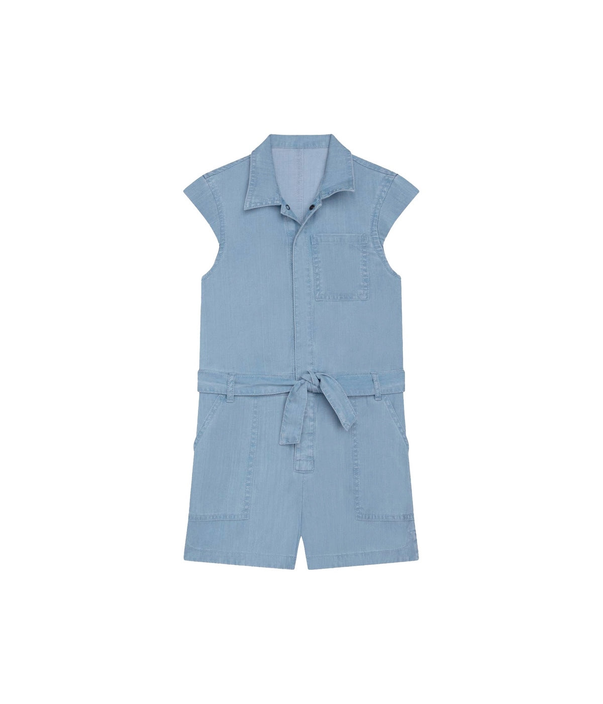 Tuta corta - Denim schiarito - Bambino