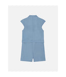 Combinaison Courte - Denim Bleach - Enfant