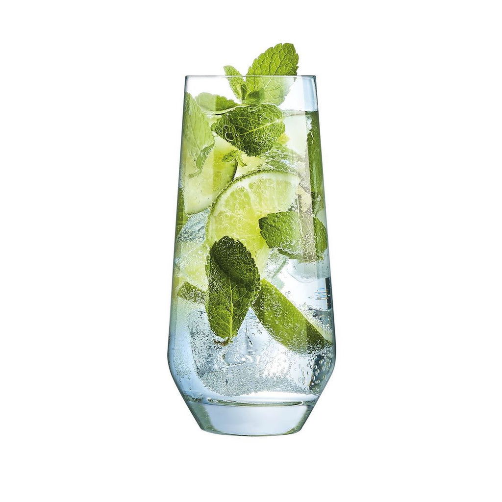 Ultime - 6 Vasos De Agua - Vidrio Ultratransparente Moderno - 45 cl - Cristal D'Arques