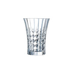 Lady Diamond - 6 Vasos De Zumo Y Refresco - Vidrio Ultra Transparente Con Diseño Vintage - 36 Cl - Cristal D'Arques