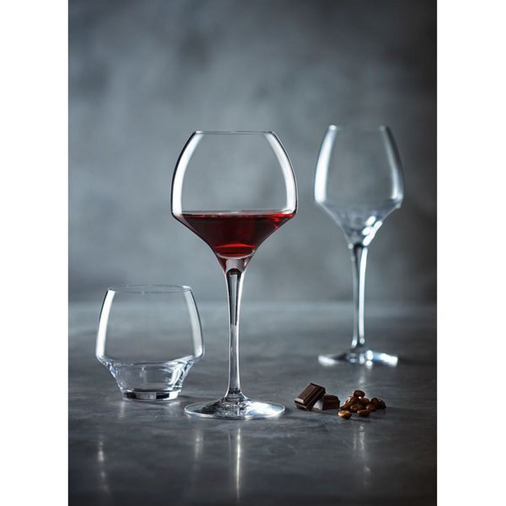 Open Up - 6 Wine Glasses - New-Generation Crystal Glass, 30% More Resistant - 47cl - Chef&Sommelier