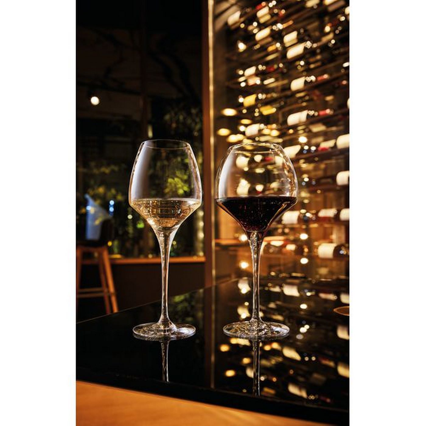 Open Up - 6 Wine Glasses - New-Generation Crystal Glass, 30% More Resistant - 47cl - Chef&Sommelier
