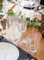 Macassar - 6 copas - Vidrio ultratransparente de diseño vintage - 35 cl - Cristal D'Arques