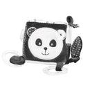 Cube D'Activités En Velours Gris