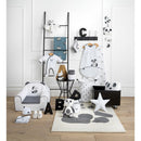 Doudou Mouchoir En Velours Blanc