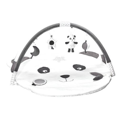 Tapis D'Éveil 100X80Cm En Velours Blanc