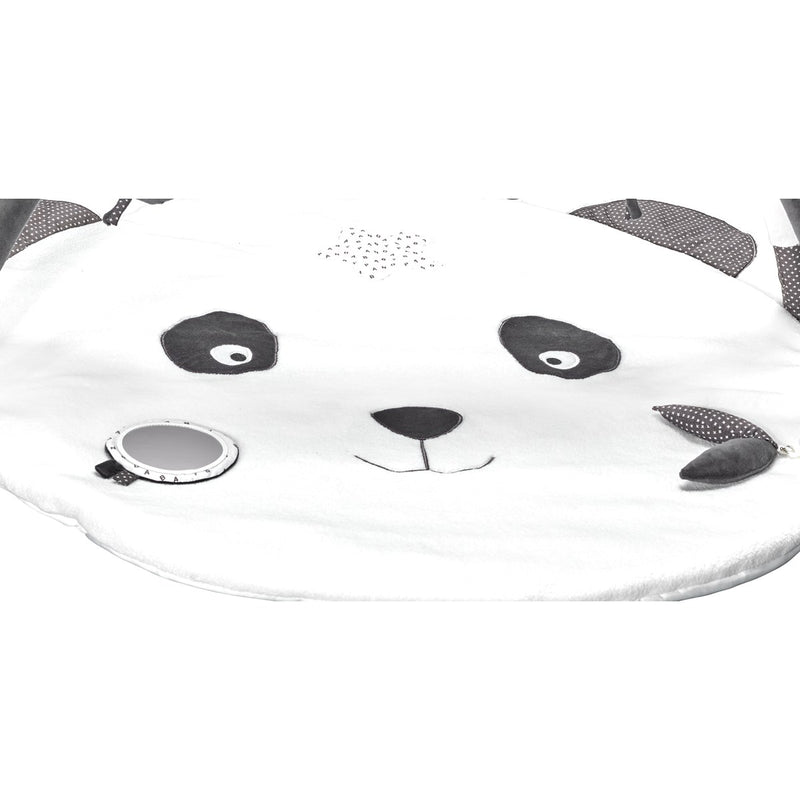 Tapis D'Éveil 100X80Cm En Velours Blanc