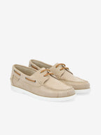 Shore Boat M - Suede - Natural