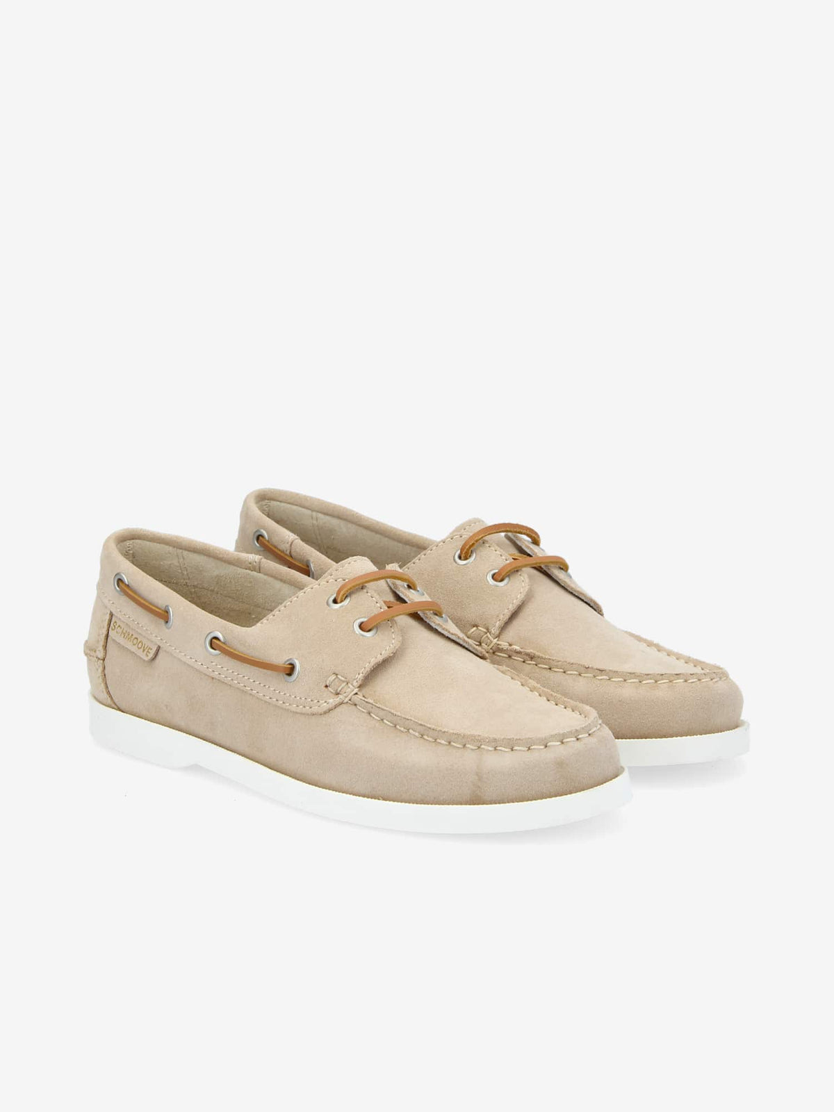 Shore Boat M - Suede - Natural