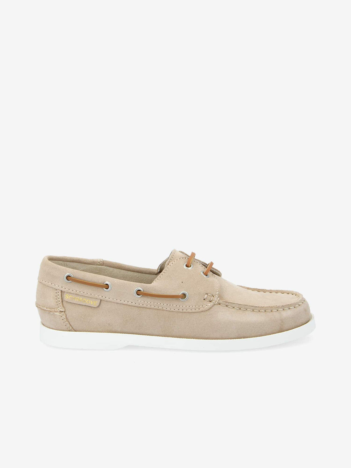 Shore Boat M - Suede - Natural