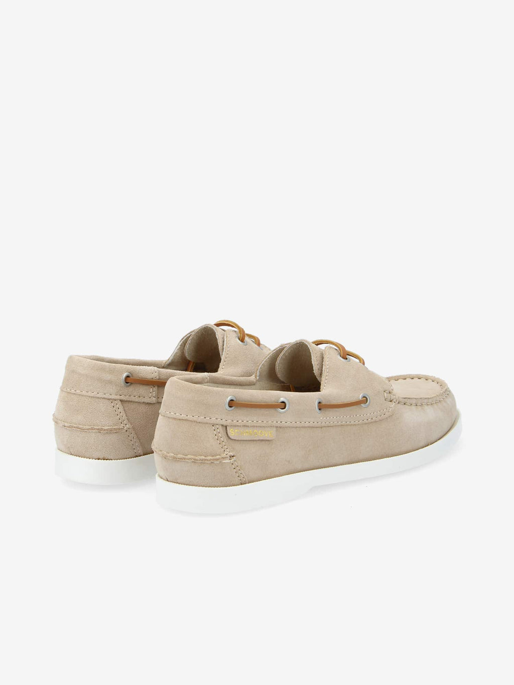 Shore Boat M - Suede - Natural
