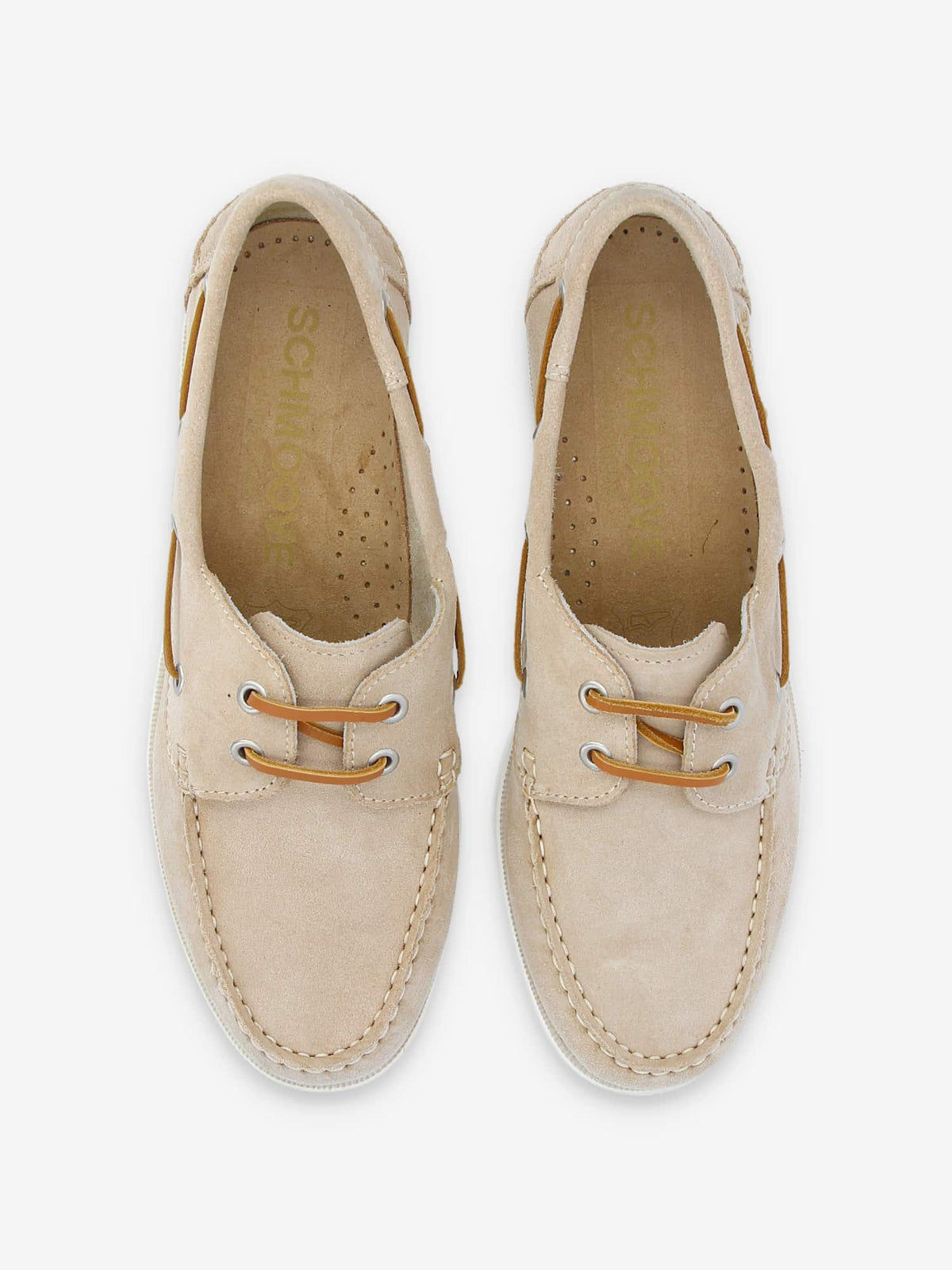 Shore Boat M - Suede - Natural