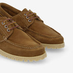 Newquay Boat M - Suede - Light Brown