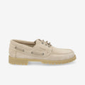 Newquay Boat M - Suede - Natural