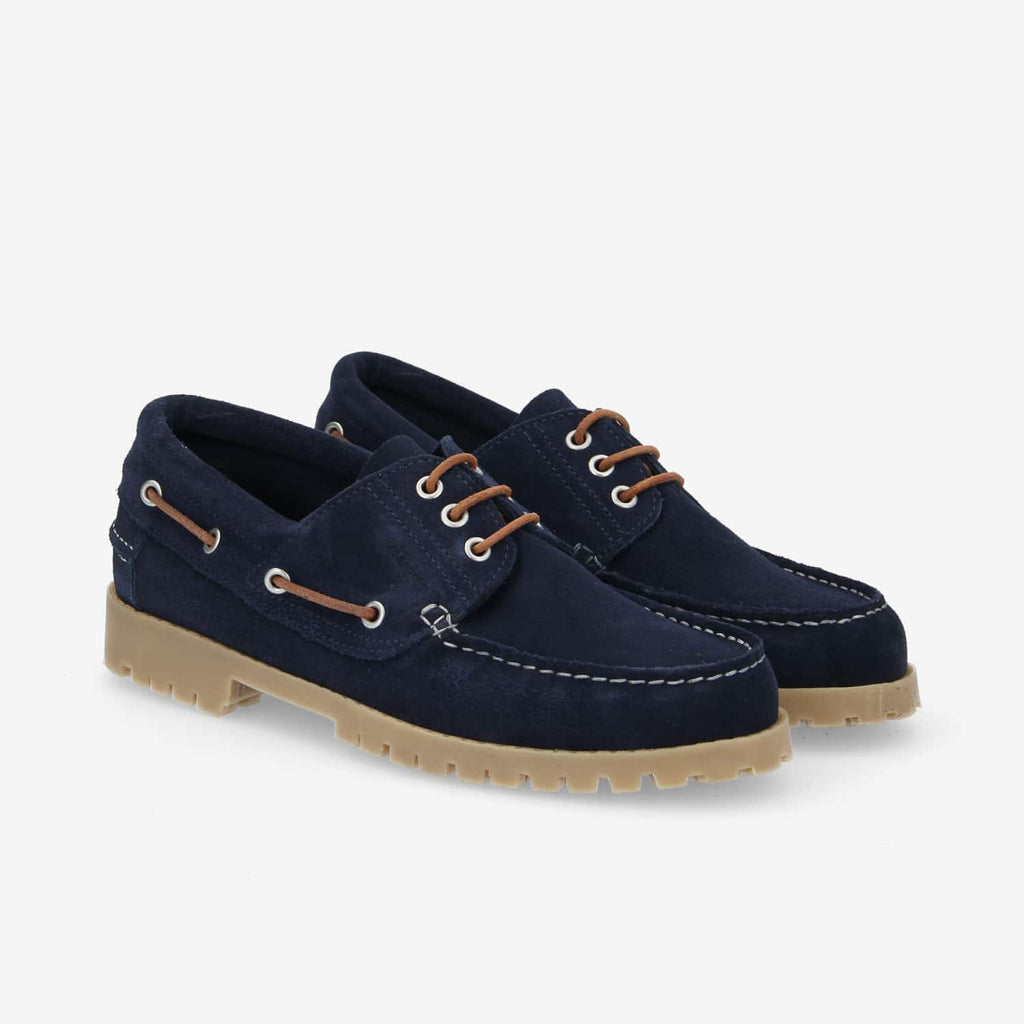 Newquay Boat M - Suede - Eclipse