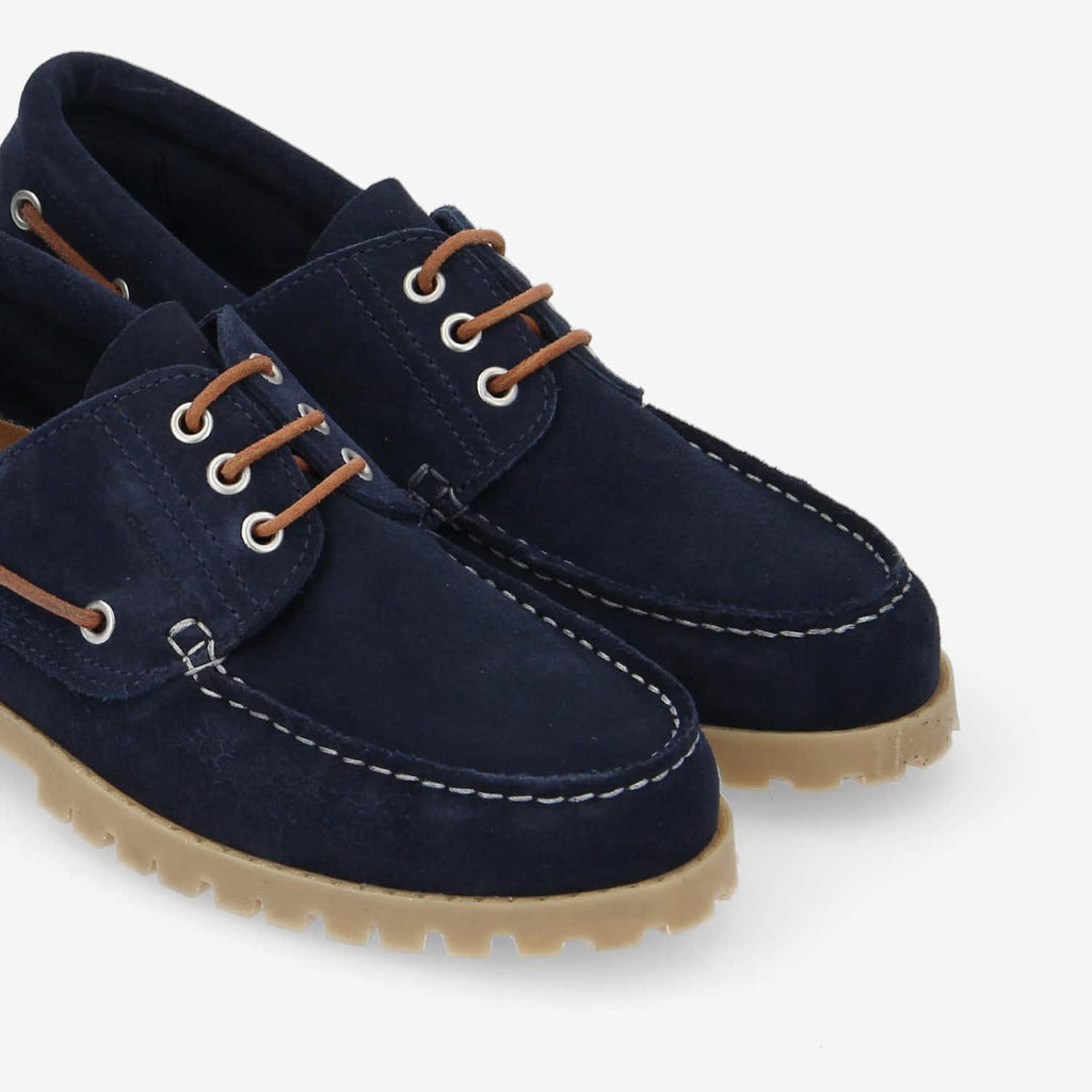 Newquay Boat M - Suede - Eclipse