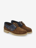 Newquay Boat M - Suede/Suede - Fango/Blue