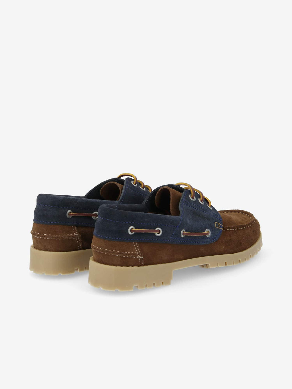 Newquay Boat M - Suede/Suede - Fango/Blue