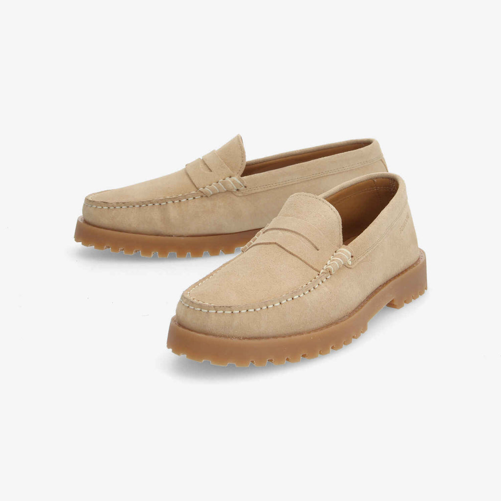Soho Moc M - Suede - Light Beige