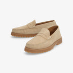 Soho Moc M - Suede - Light Beige