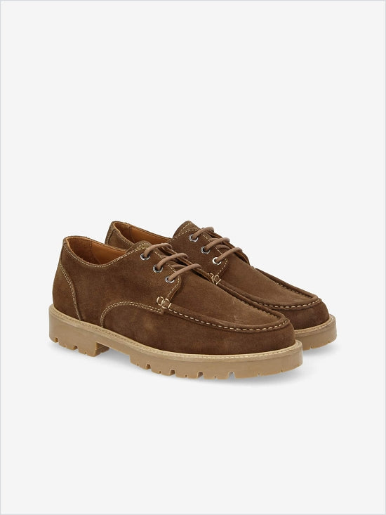 Berlin Derby M - Suede - Fango