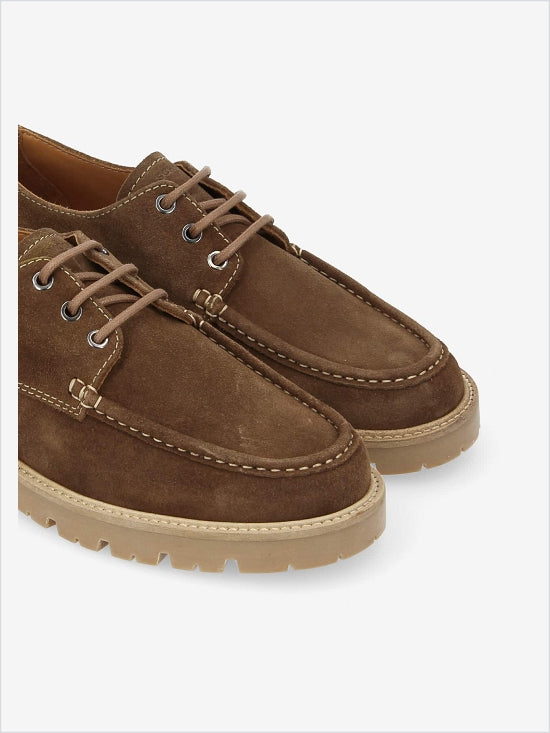 Berlin Derby M - Suede - Fango