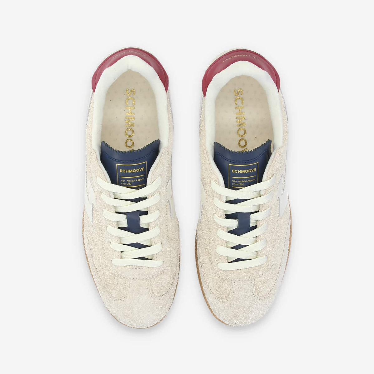 Sheffield Jogger M - H.Suede/Grain - Beige/Off White