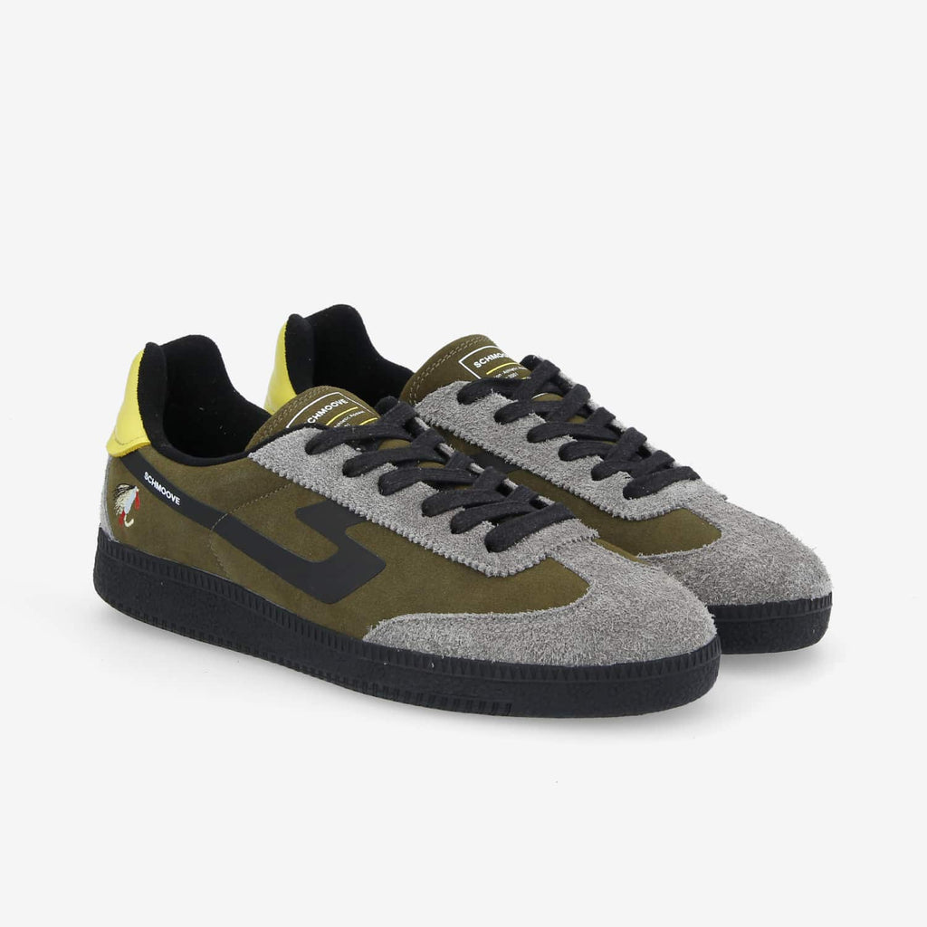 Sheffield Jogger M - Suede/H.Suede - Olive/Grey