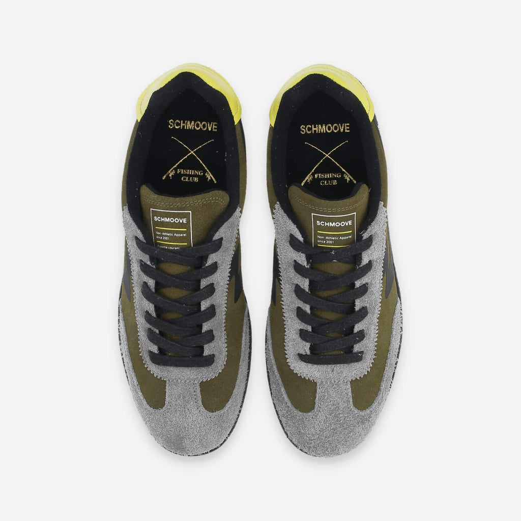 Sheffield Jogger M - Suede/H.Suede - Olive/Grey