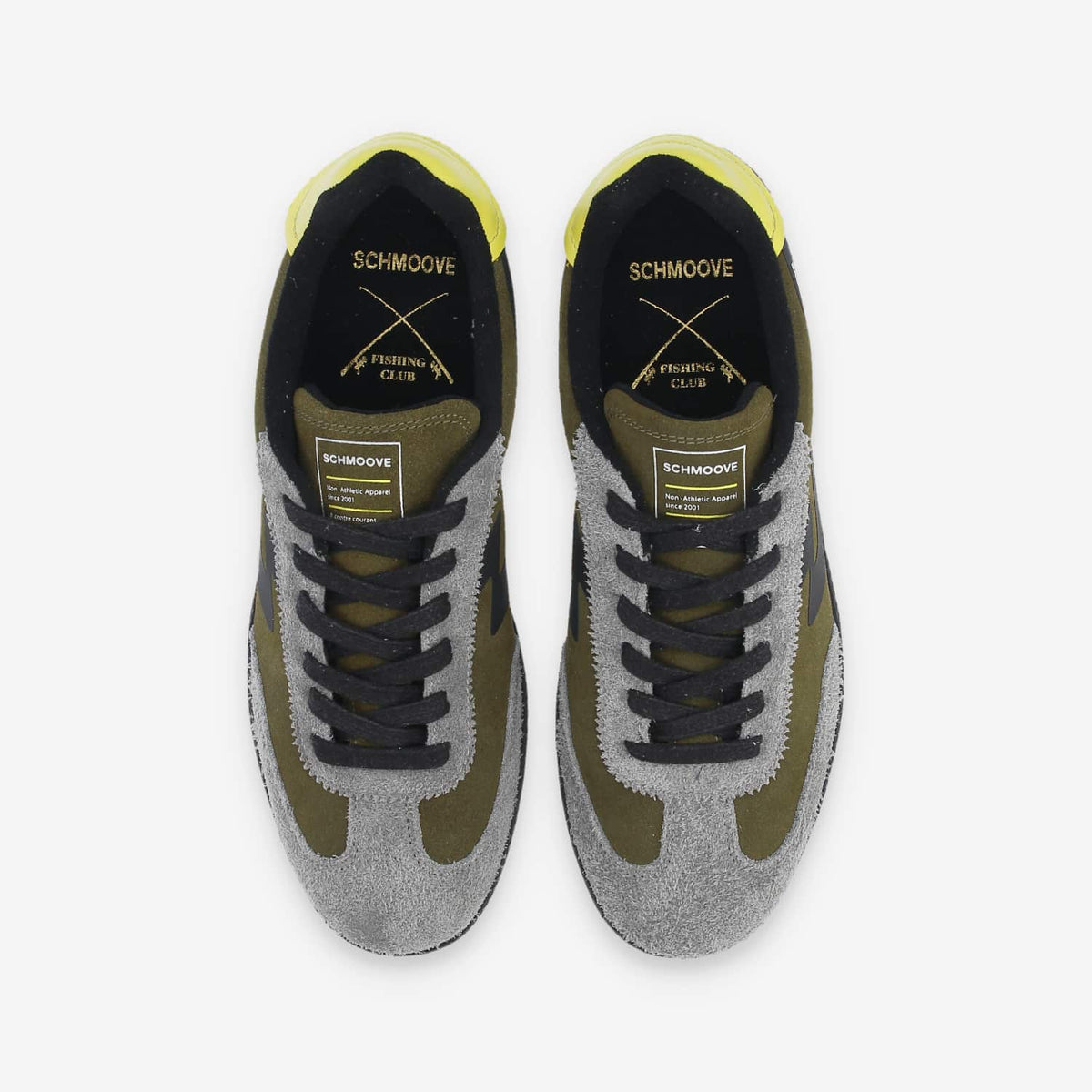 Sheffield Jogger M - Suede/H.Suede - Olive/Grey