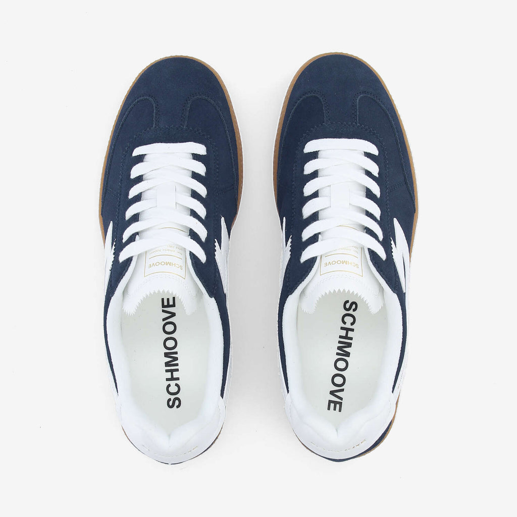 Sheffield Jogger M - Suede/Nappa - Navy/White