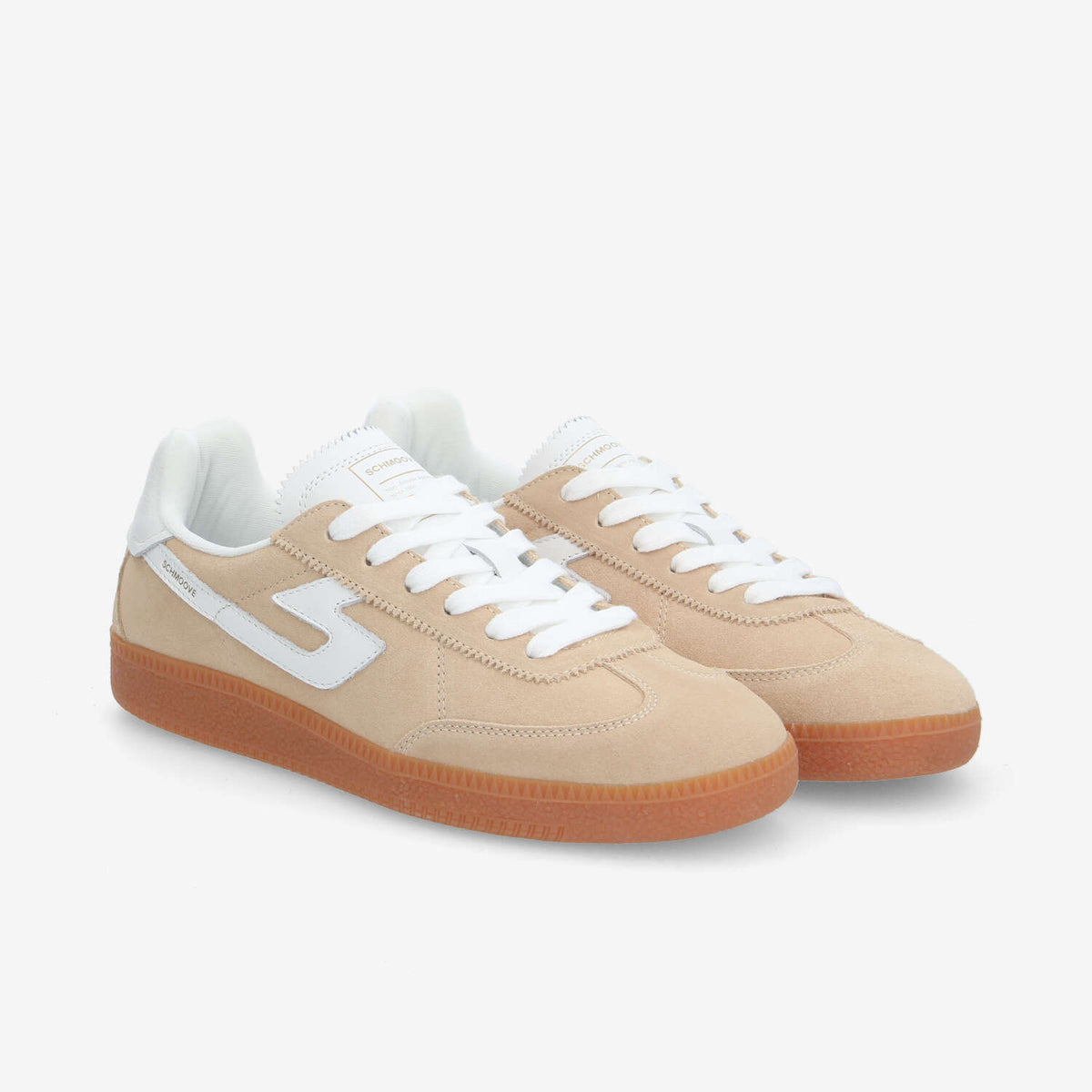 Sheffield Jogger M - Suede/Nappa - Beige/White
