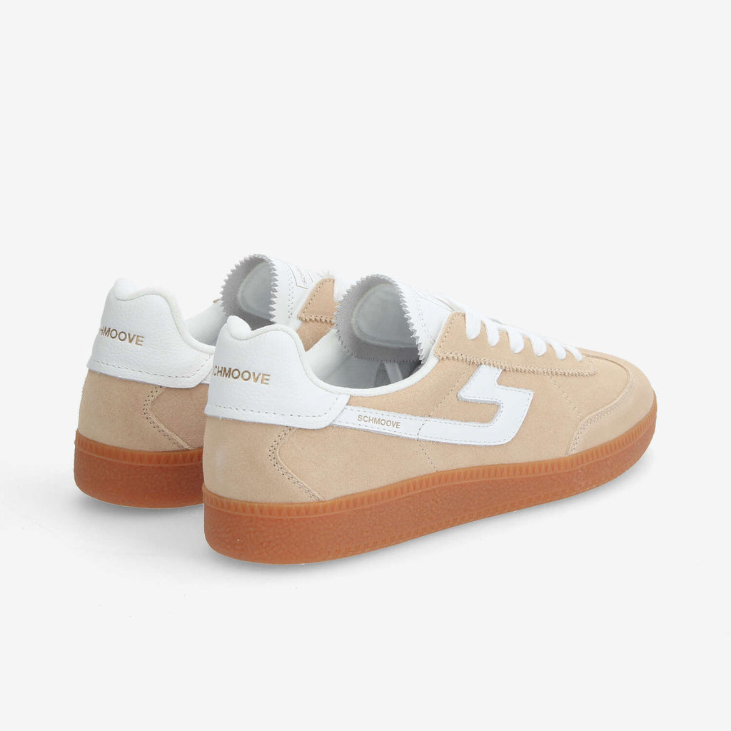 Sheffield Jogger M - Suede/Nappa - Beige/White
