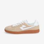 Sheffield Jogger M - Suede/Nappa - Beige/White