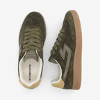 Sheffield Jogger M - Suede/Nubuck - Kaki/Camel