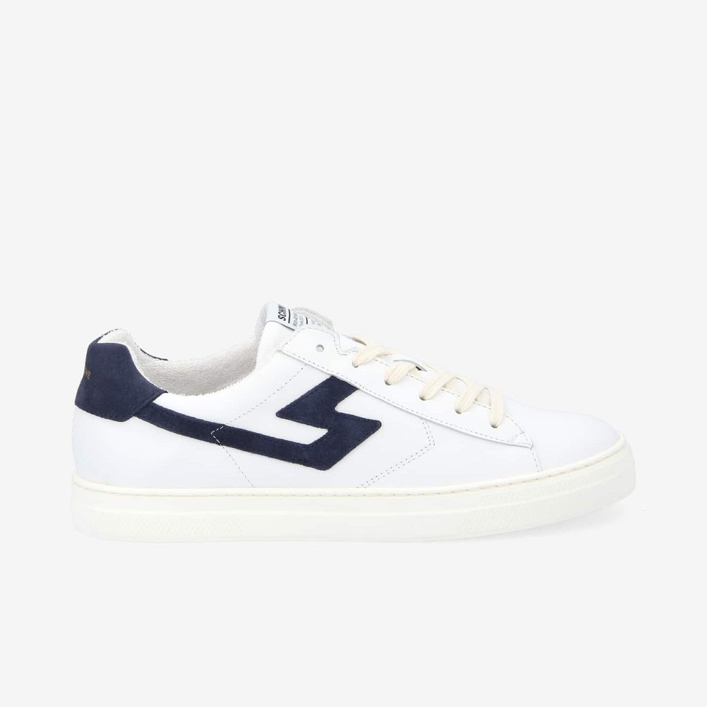 Spark Signature M - Nappa/Suede - White/Blue