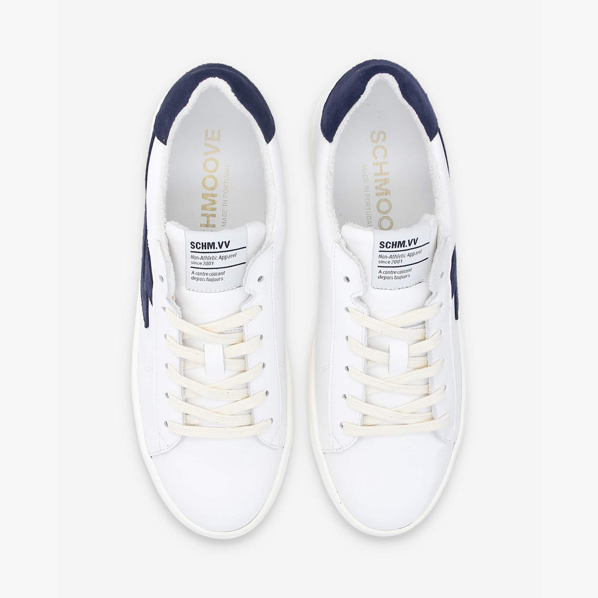 Spark Signature M - Nappa/Suede - White/Blue