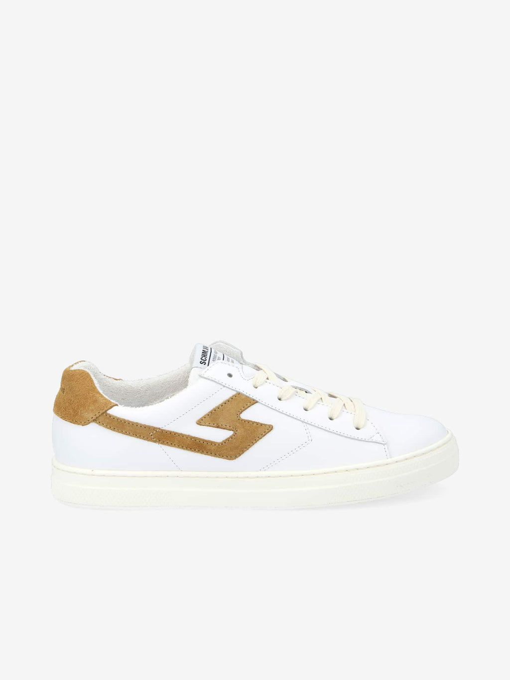 Spark Signature M - Nappa/Suede - White/Camel