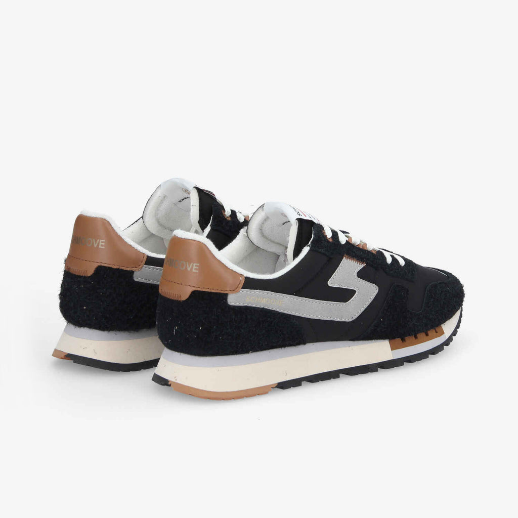 Athene Runner M - H.Suede/Nylon - Black/Black