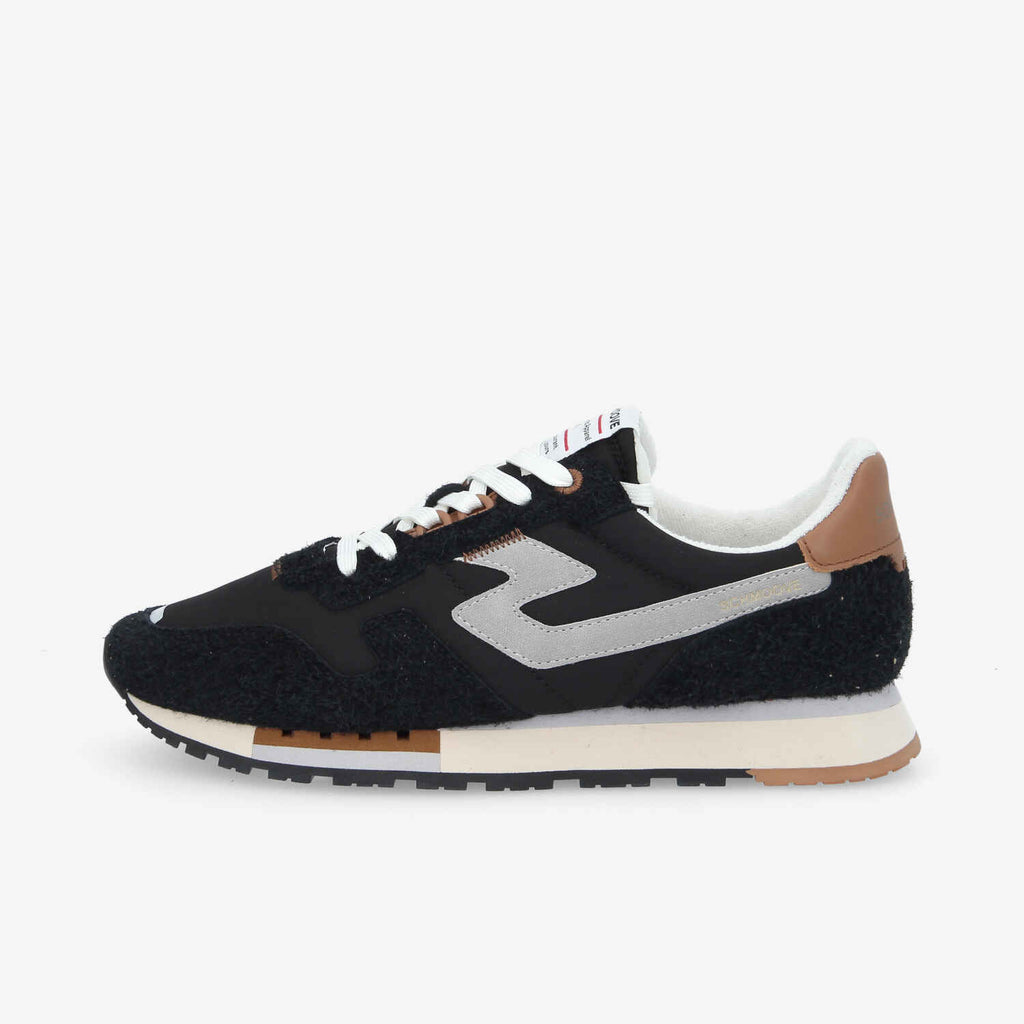 Athene Runner M - H.Suede/Nylon - Black/Black