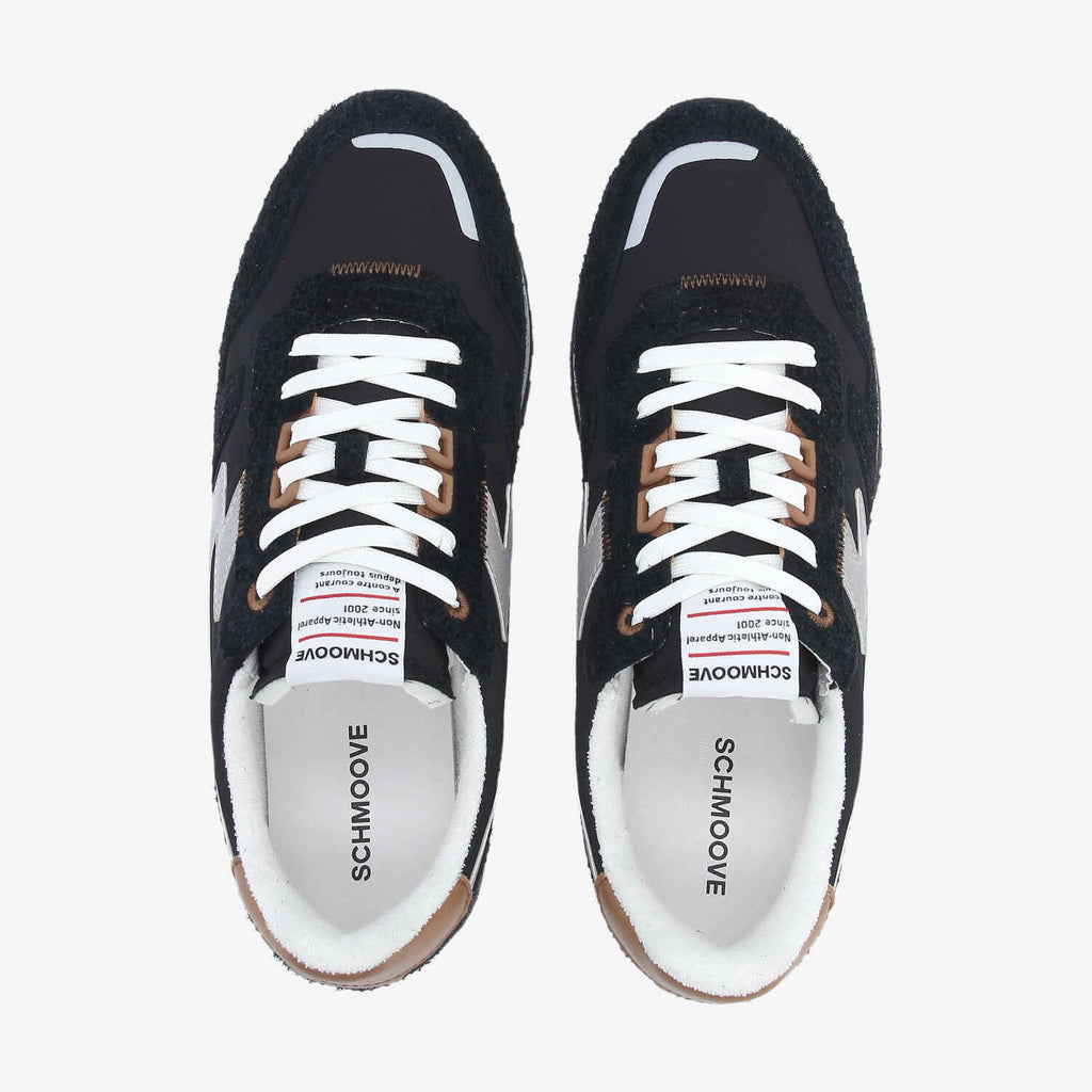 Athene Runner M - H.Suede/Nylon - Black/Black