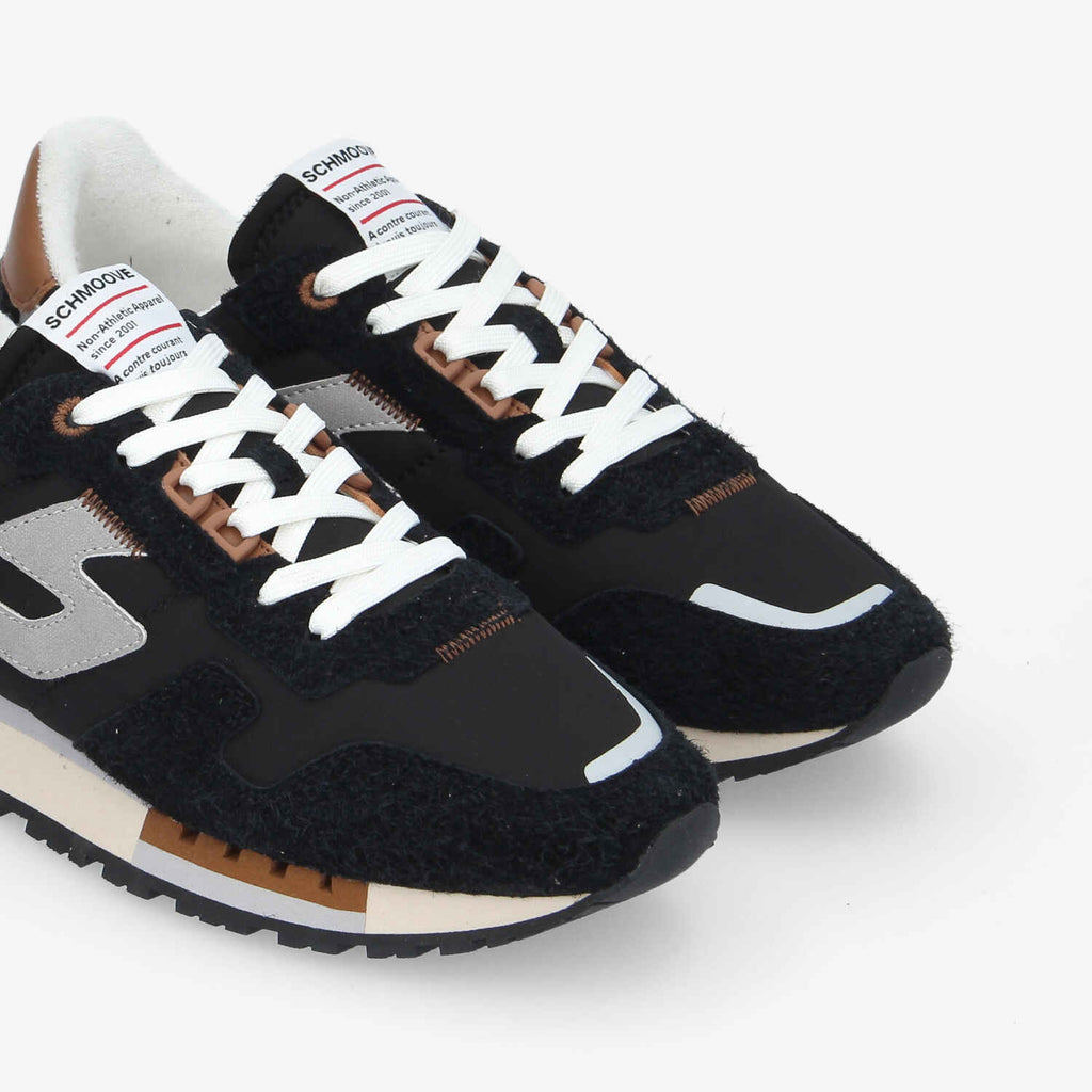 Athene Runner M - H.Suede/Nylon - Black/Black