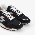 Athene Runner M - H.Suede/Nylon - Black/Black