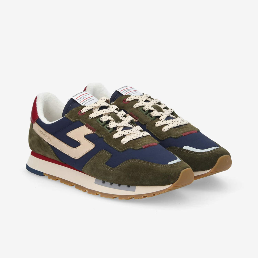 Athene Runner M - Sde/Square/Nub. - Olive/Navy/Dove