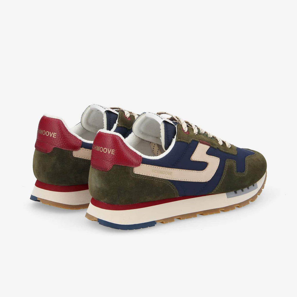 Athene Runner M - Sde/Square/Nub. - Olive/Navy/Dove
