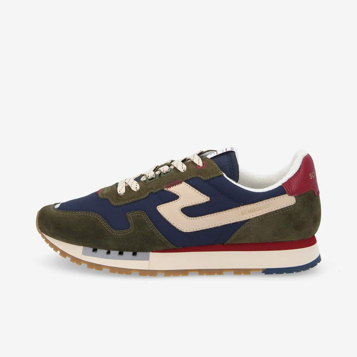 Athene Runner M - Sde/Square/Nub. - Olive/Navy/Dove
