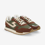 Athene Runner M - Sde/Square/Nub. - Brown/Olive/Dove