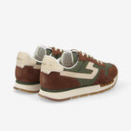 Athene Runner M - Sde/Square/Nub. - Brown/Olive/Dove
